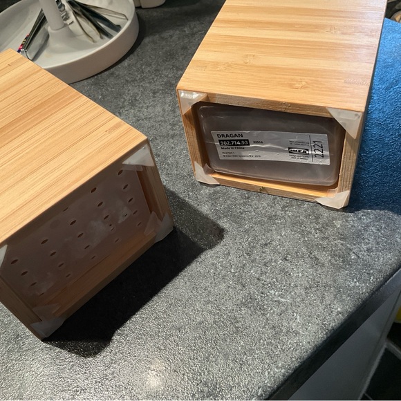 IKEA Bamboo Bathroom Accessories - Picture 4 of 4